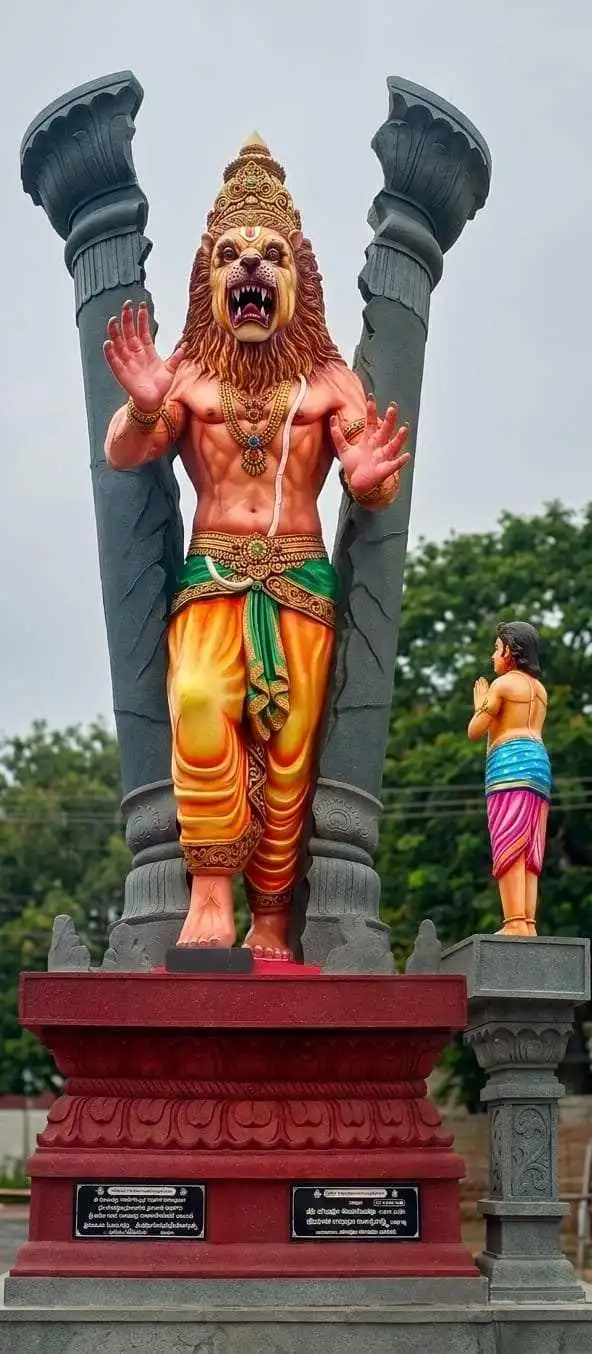 Ahobilam Swami Standing Statue